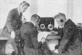 1922 luisteren naar transatlantische signalen