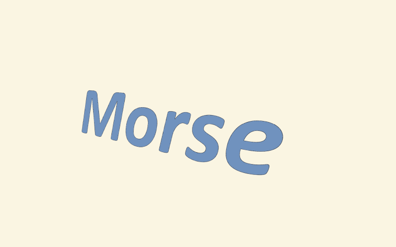 Morse opleidingen