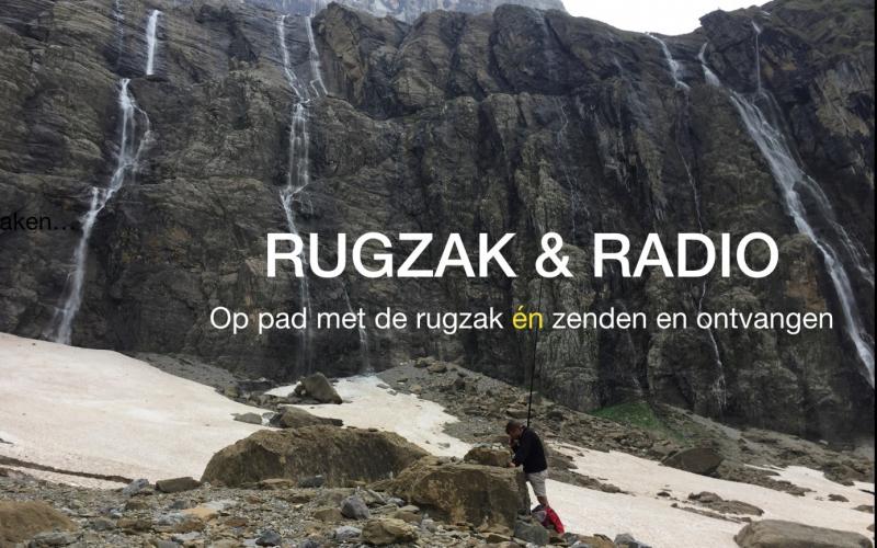 Rugzak en radio