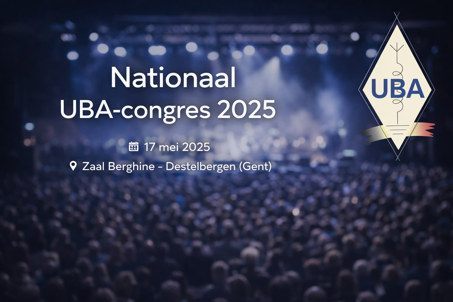 UBA-congres 2025 Destelbergen (affiche)