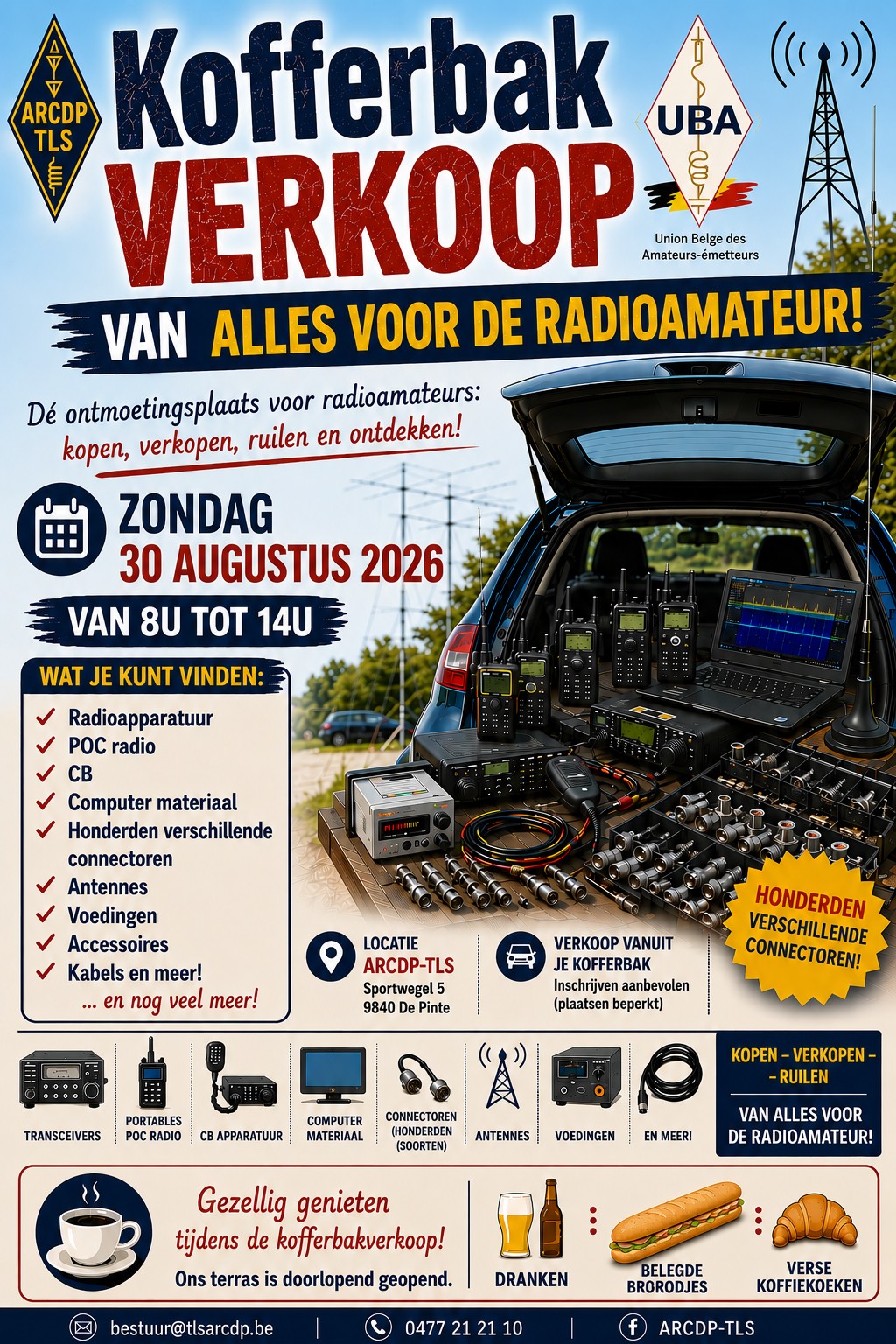 TLS kofferbakverkoop 2026