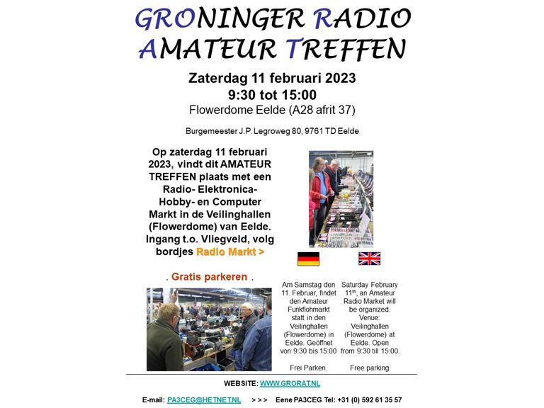 Groningen Amateurtreffen 2023
