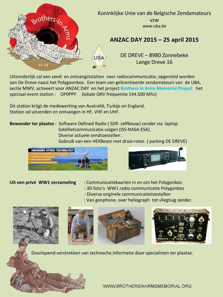 ANZAC Day Affiche (NL)