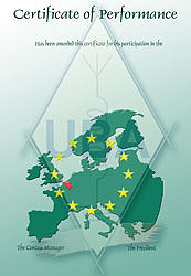 Contest Certificate UBA