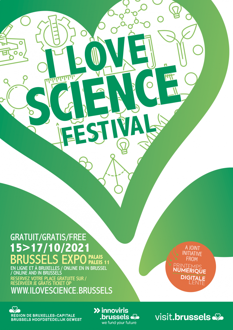 Banner I Love Science - 2021