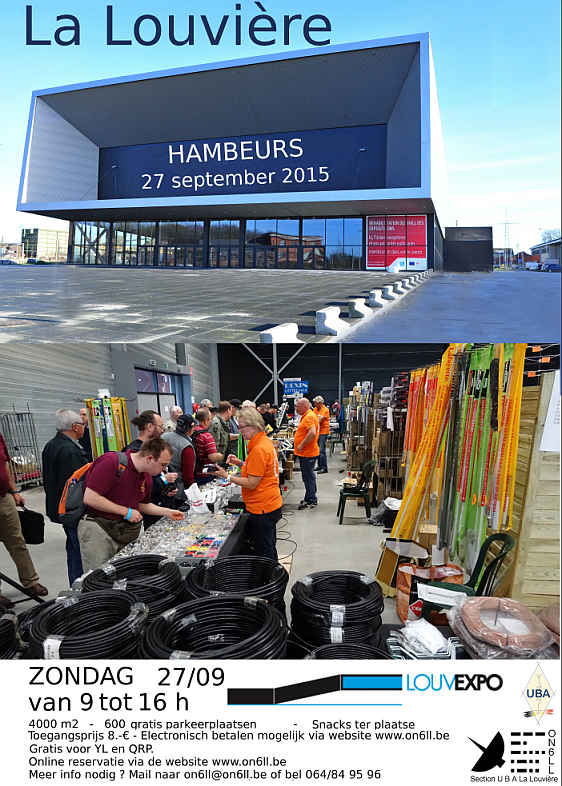 La Louviere HAMbeurs 2015 Affiche