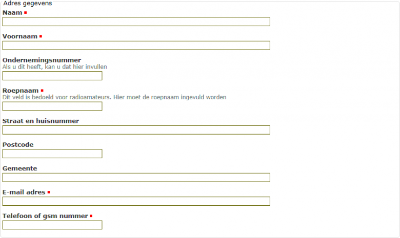 LNE Formulier kennisgeving 1