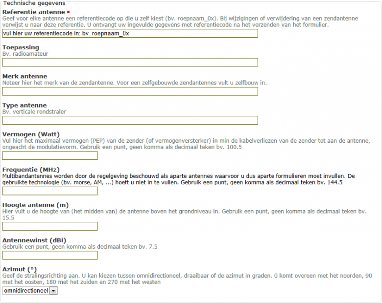 LNE Formulier kennisgeving 3