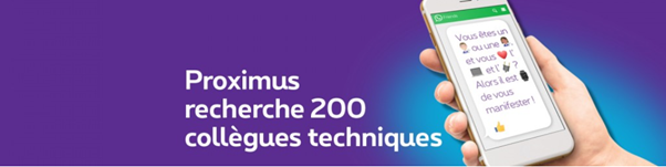 Proximus New Job Advertisement