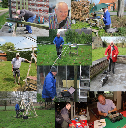 Roger Vermet - ON6WU SK (Photo collage)