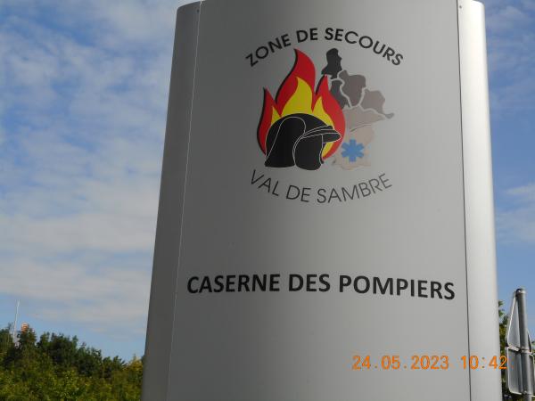 ON8JLR/m Jean-Luc demonstration from Val de Sambre rescue station May 24, 2023