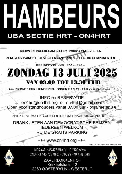 hambeurs HRT 2025