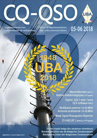 CQ-QSO 05-2018 Cover UBA 70 Years