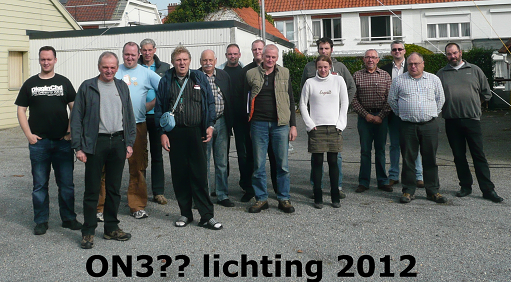 DST Opleiding Basisvergunning 2012 (groepsfoto)