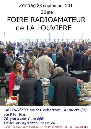 Fleamarket La Louviere 2014 Affiche (NL)