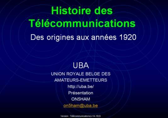 histoire telecommunications MNS