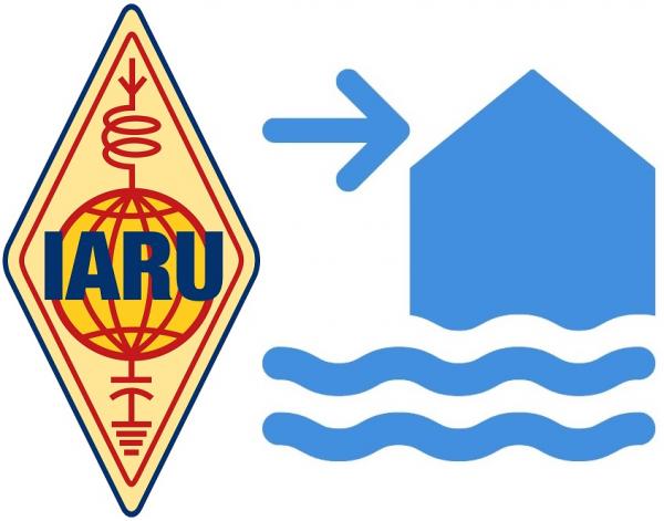 IARU R1emcor Flooding Logo