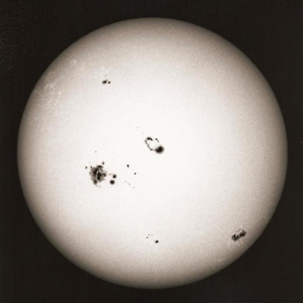 Sun with Sunspots (2020)