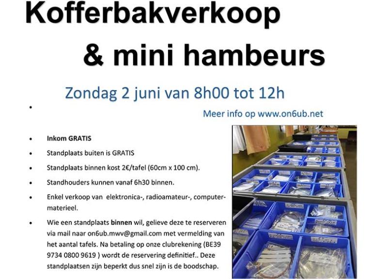 MWV kofferbakverkoop hambeurs