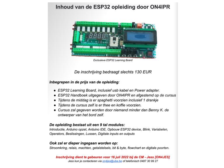 ESP32 cursus