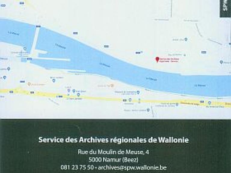 Archives de Wallonie 02/2019 - Cover Back ON4PS