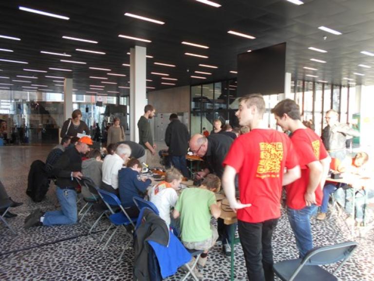 Dag van de Wetenschap 2014 Gent - Demo station