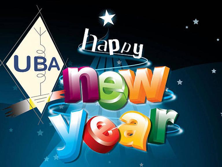 Happy New Year + UBA Logo