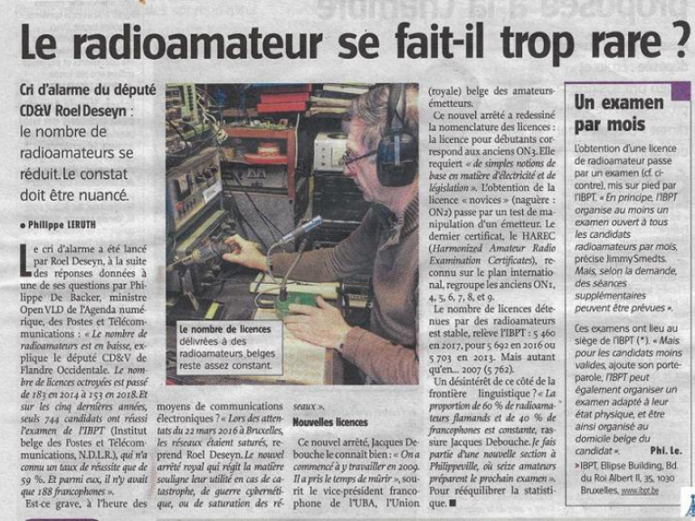  Journal: Le radioamateur se fait-il trop rare ?