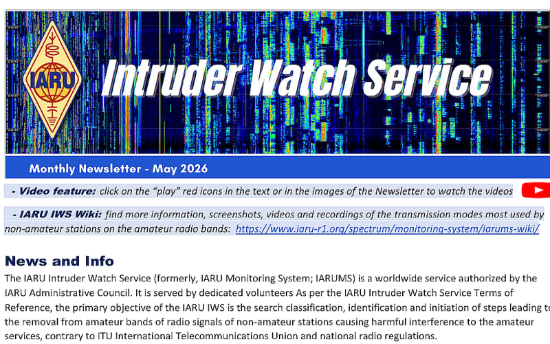 IARU IWS