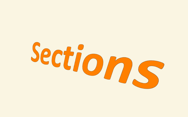 Sections UBA