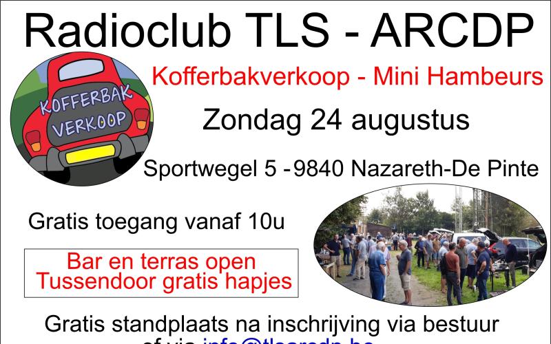 TLS kofferbakverkoop 2025