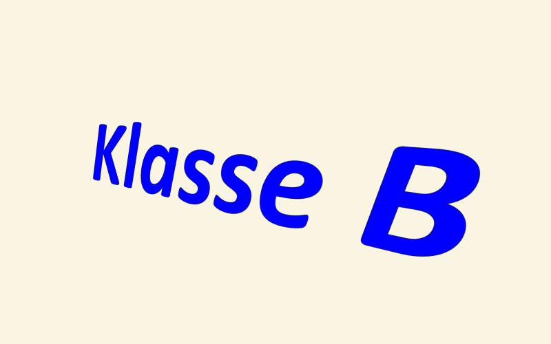 klasse B