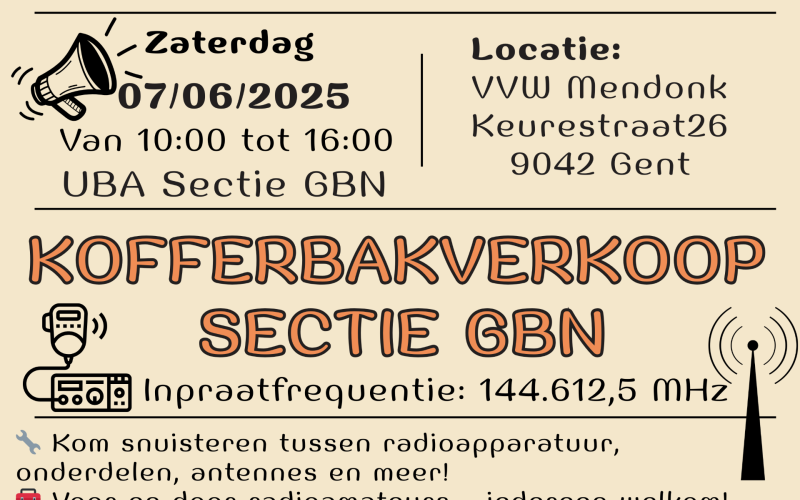 GBN kofferbakverkoop hambeurs