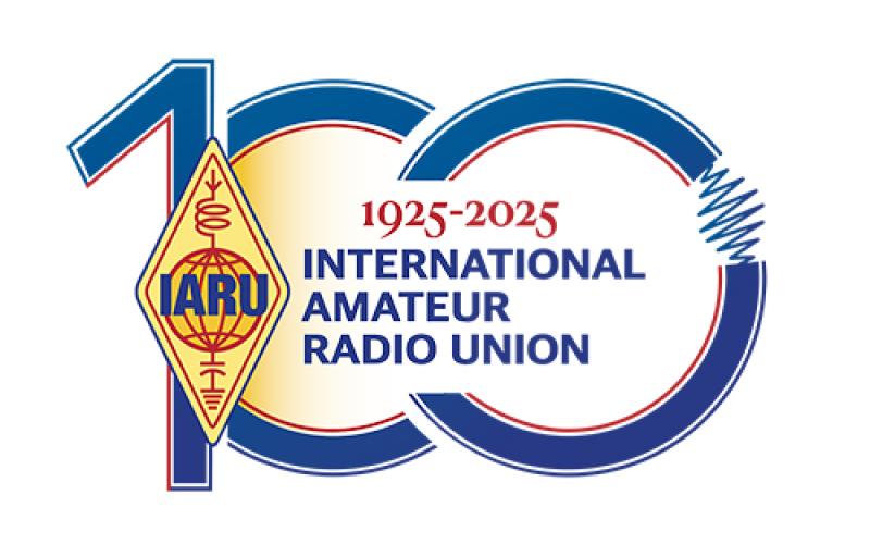 IARU 100 logo