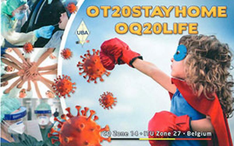 OT20STAYHOME OQ20LIFE Corona QSL