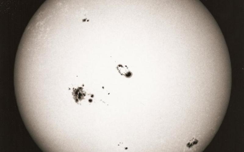 Sun with Sunspots (2020)