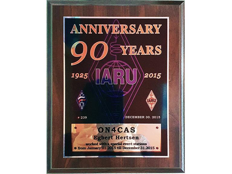 90 Years IARU