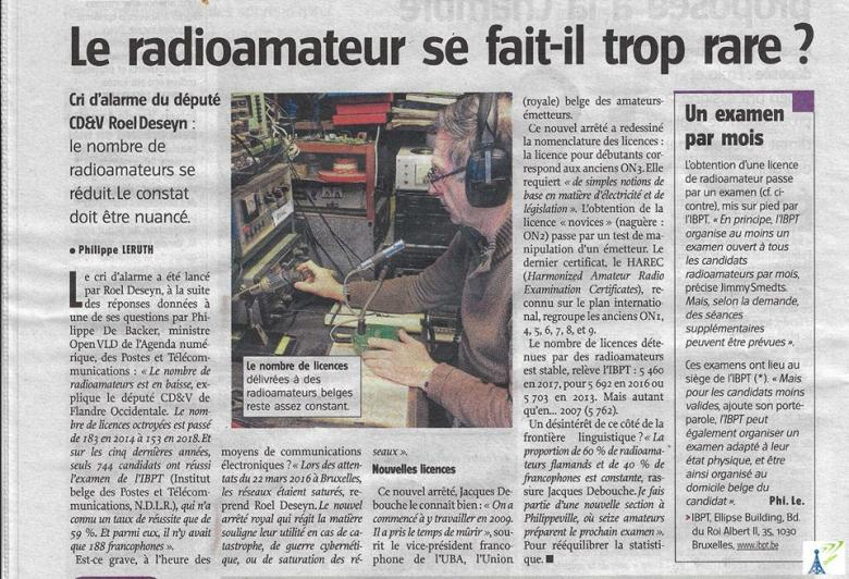  Journal: Le radioamateur se fait-il trop rare ?